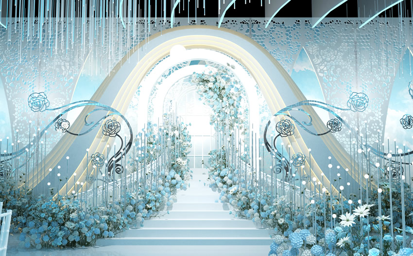 镇巴釡香烙馍村水晶厅效果展示